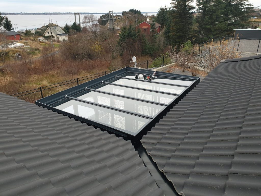 Pergola med glasstak 10